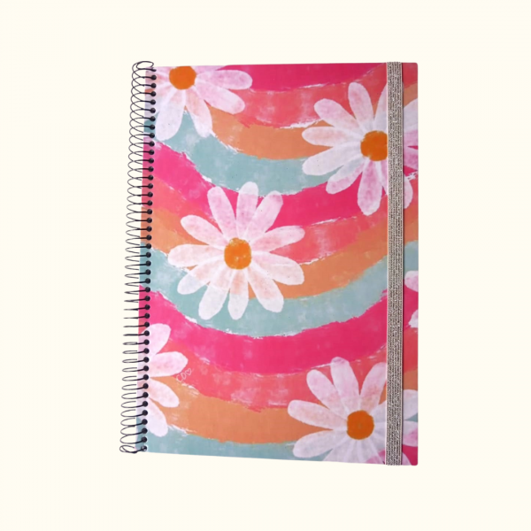 Cuaderno 19x27 Margarita